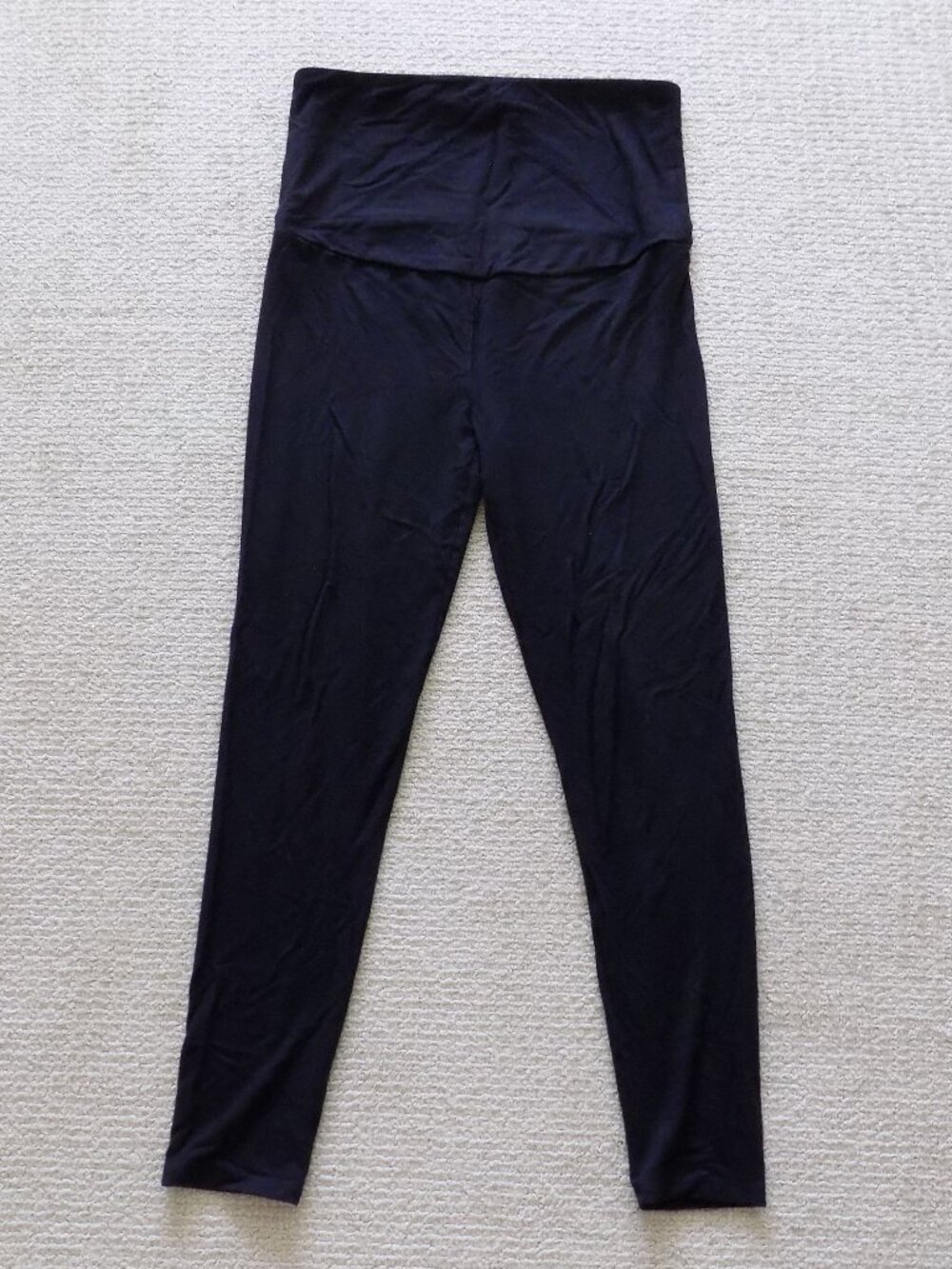 WOMENS MATERNITY LOVE BY GAP SIZE SMALL BLACK LEGGINGS PANTS TIGHTS